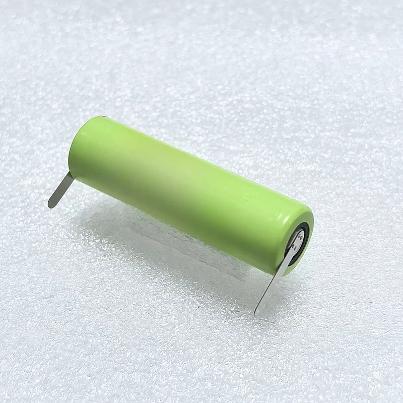 For nickel-metal hydride NI-MH No. 5 AA No. 5 1.2V rechargeable battery with solder feet solder blade shaver haircut battery