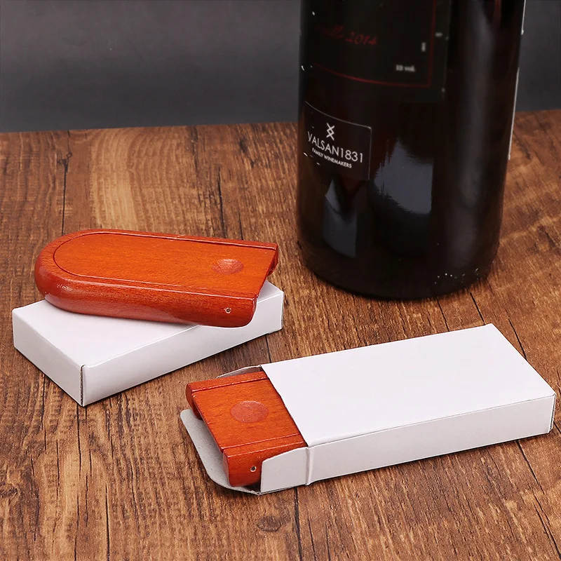 Wooden Tobacco Pipe Holder Foldable Smoking Pipe Stander Rack Universal Flip Single Pipe Bracket Cigarette Accessories view 3