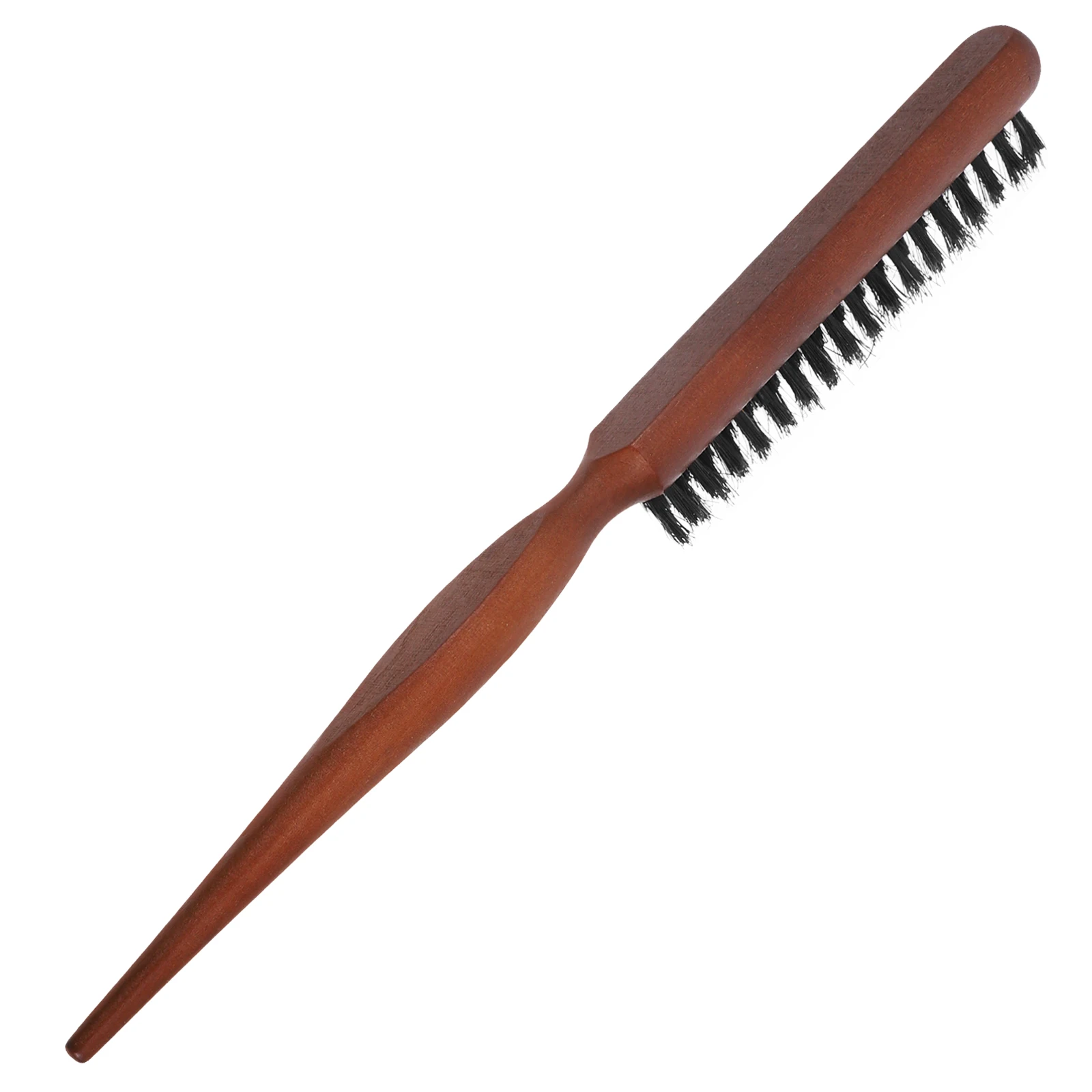 

1PC Professional Teasing Tail Brush Bristle Hair Comb Styling Tool For Women Salon Use Parting Evening Hairstyle Design