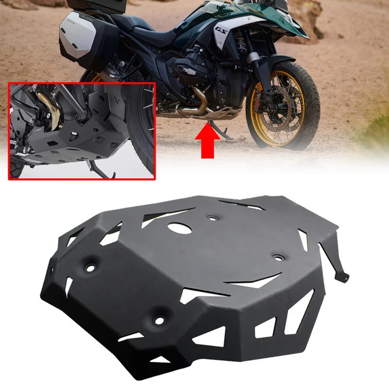 

Motorcycle Engine Chassis Guard Skid Plate Fit For BMW R1300GS ADV R 1300 GS1300 Adventure 2023 2024 Belly Pan Cover Bash Plate