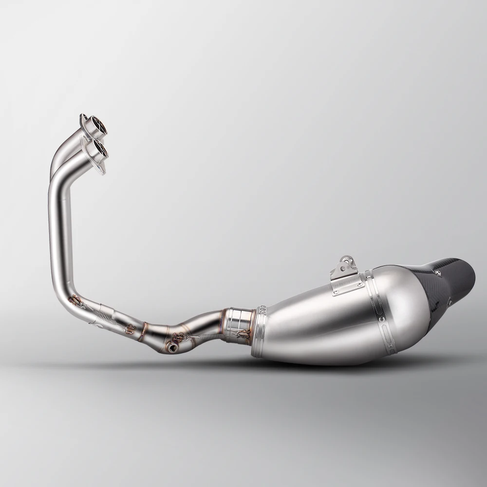 2017-2023 닌자650 베르시스650 Z650 오토바이 배기 시스템 프론트 링크 파이프 머플러 언더바디 풀 배기 개조 신제품