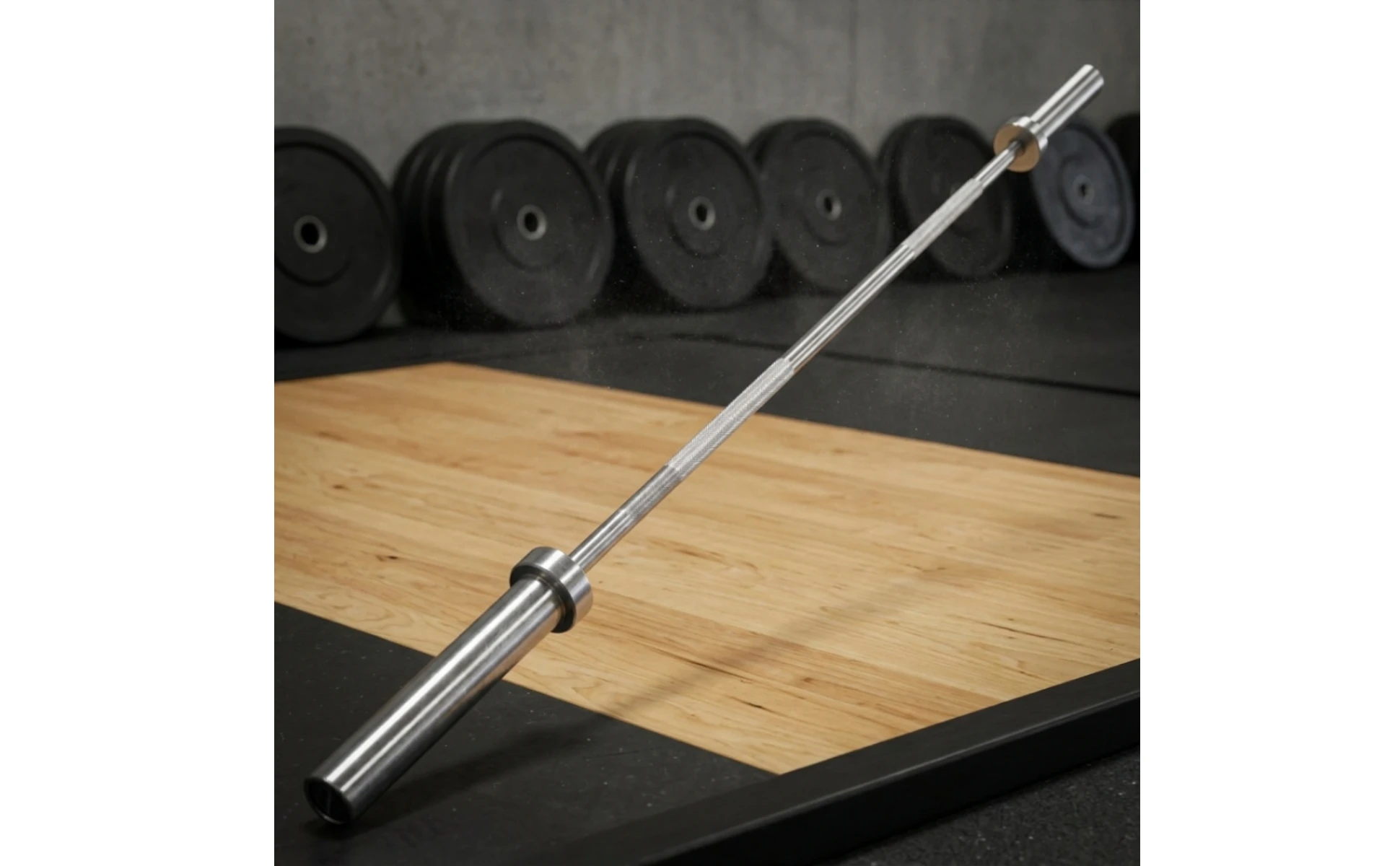 Standard Barbell Knurled Standard Bar with Rotating Sleeves Straight Bar Heavy-Duty for Weightlifters, Strength Training Standard Barbell Knurled Standard Bar with Rotating Sleeves Straight Bar Heavy-Duty for Weightlifters, Strength Training