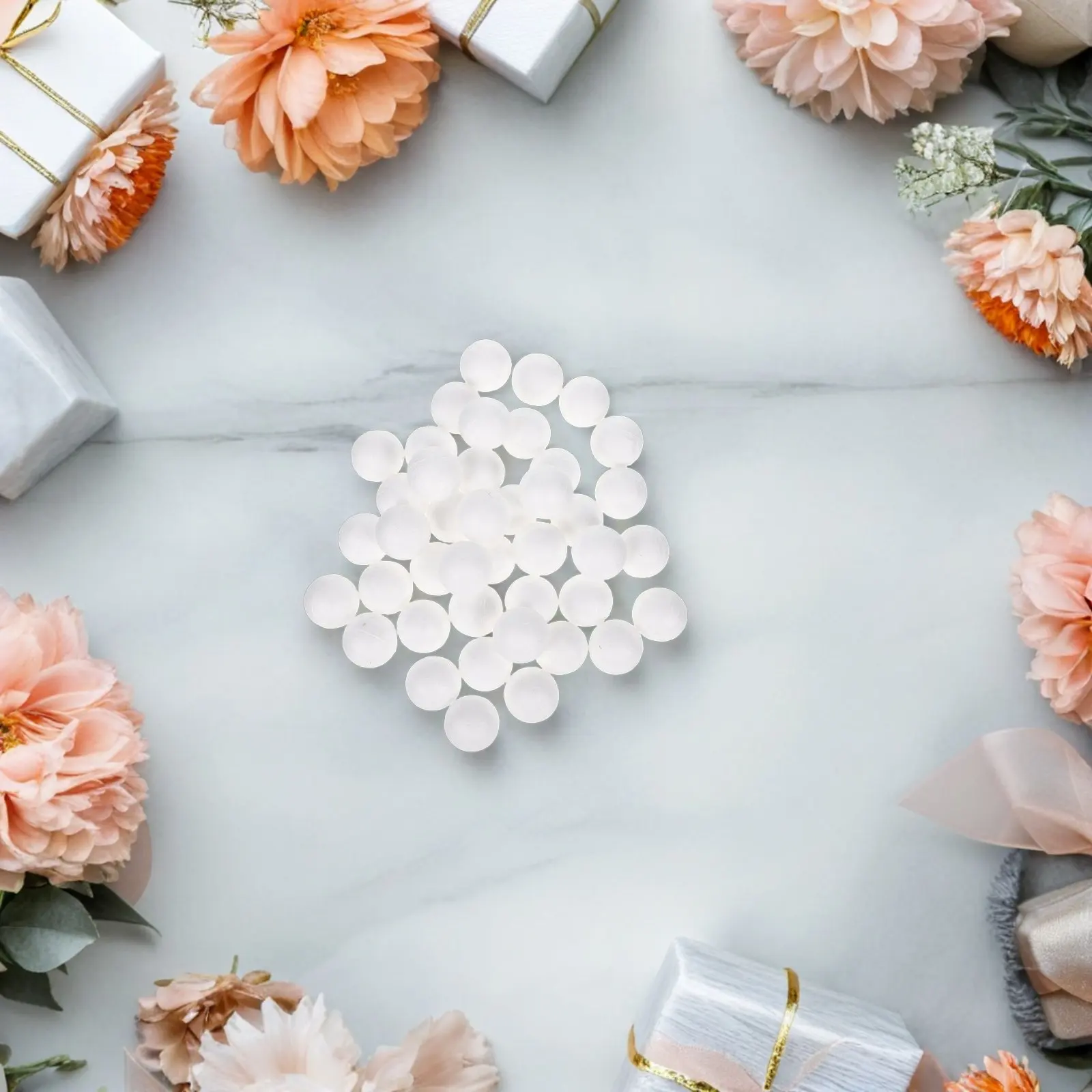 

500 шт. круглых пенопластовых шариков для рисования, декорирования, поделок, украшения рождественской елки, свадебных вечеринок