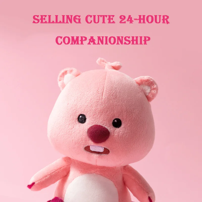 Loopy Fruit Hat Series Knuffel Afneembare Cartoon Rugzak Charme Kawaii Collectible Plushie Cadeau voor meisjes op verjaardag