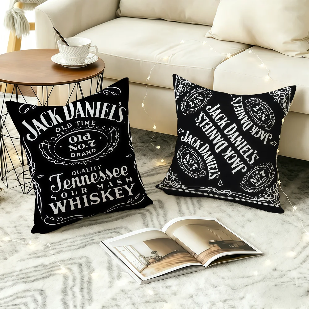 Fashion J-Jack D-Daniels cushion cover Comfortable Decorative For Bedroom Living room Dormitory Picnic and Holiday Decoration