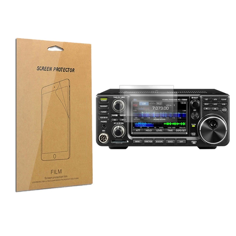 Folia ochronna na ekran LCD do akcesoriów ICOM IC-7300