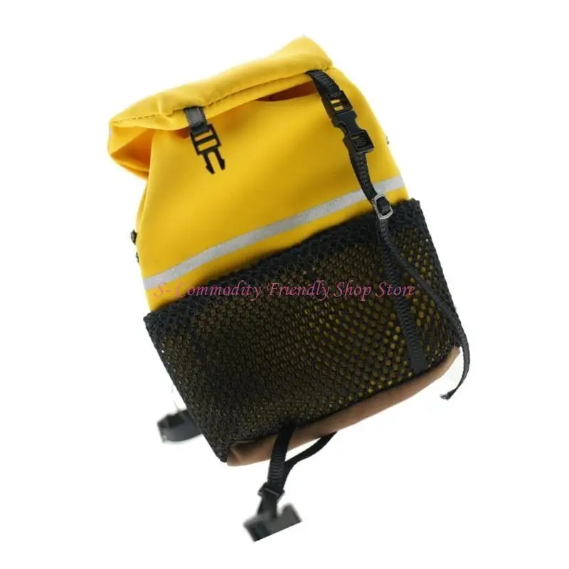 85AE Realistic Shoulder Bag Model Figure Dolls Decorative Backpack For 1/10 And 1/8 Scale Climbing Model Figures Displays