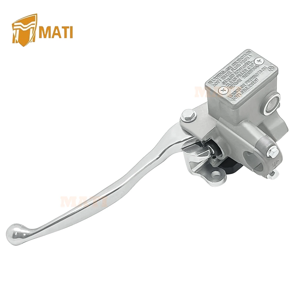 

MATI Rear Brake Master Cylinder Left Hand for Yamaha Grizzly 700 Grizzly 550 YFM700 YFM550 Grey 2UD-F583V-00-00 3B4-2583V-11-00