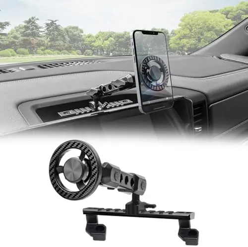 

BESTAOO MagSafe Phone Mount for 2019-2026 Chevy Silverado/GMC Sierra 1500 – 360° Adjustable Magnetic Holder
