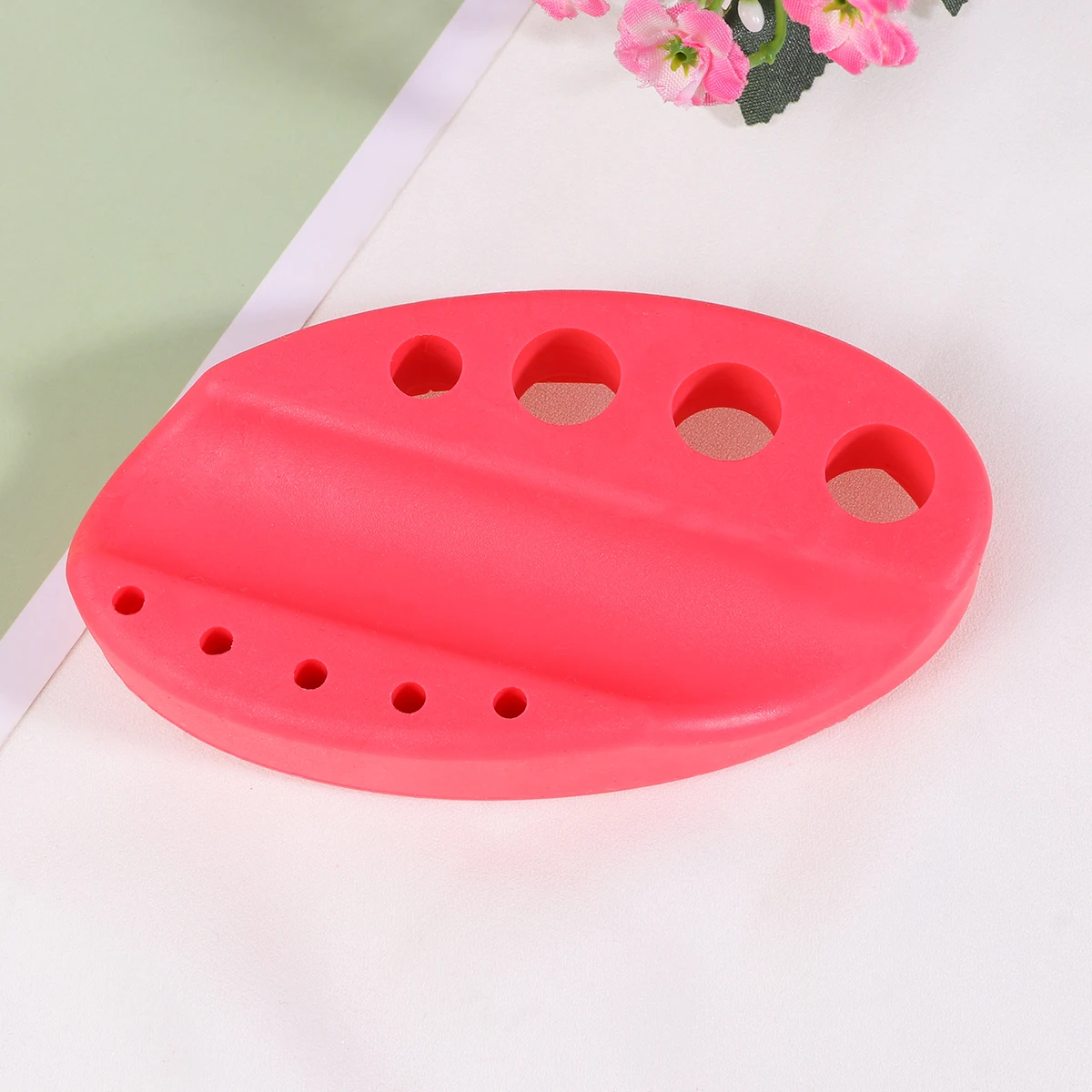 

1Pcs Portable Ink Cup Holder Silicone Pigment Tray for Eyebrow Tattoo Tools Storage Small Medium Cups Ink Cup Rack