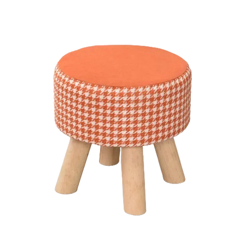 

Portable Kitchen Stool Modern Minimalism Japanese Living Room Round Stool Ottoman Chair Small Reposapies Oficina Home Decor