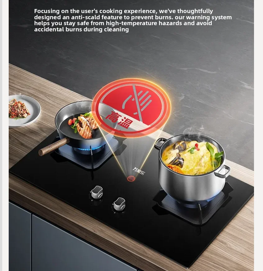 Vanward Gas Stove Home Kitchen Natural Gas LPG Cooking Stove with High Efficiency LAL