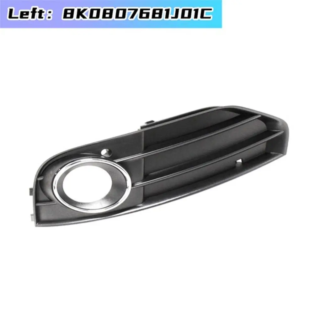 

Body Shop Replacement Grille Trim Car Fog Lamp Accessory Front Bumper Left Right Compatible Single-piece Design