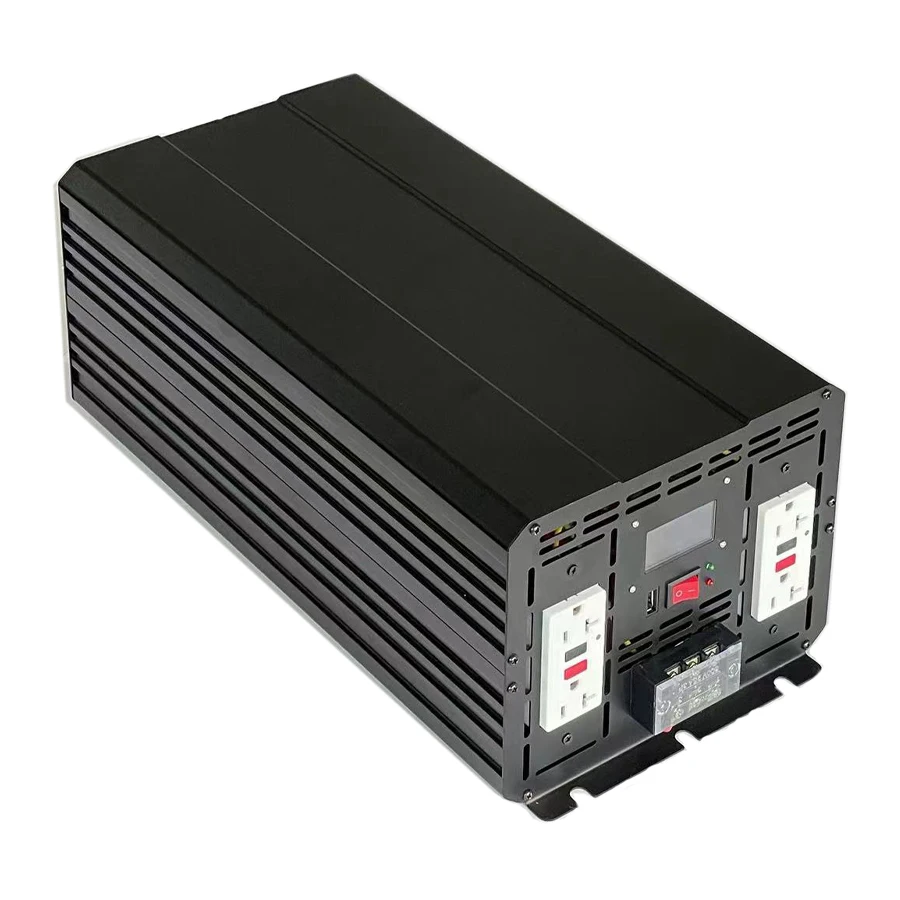 Factory Wholesale Customization 5000W Pure Sine Wave Power 12V Inverter DC to AC 110V 120V Peak Power 10000W with Remote Control