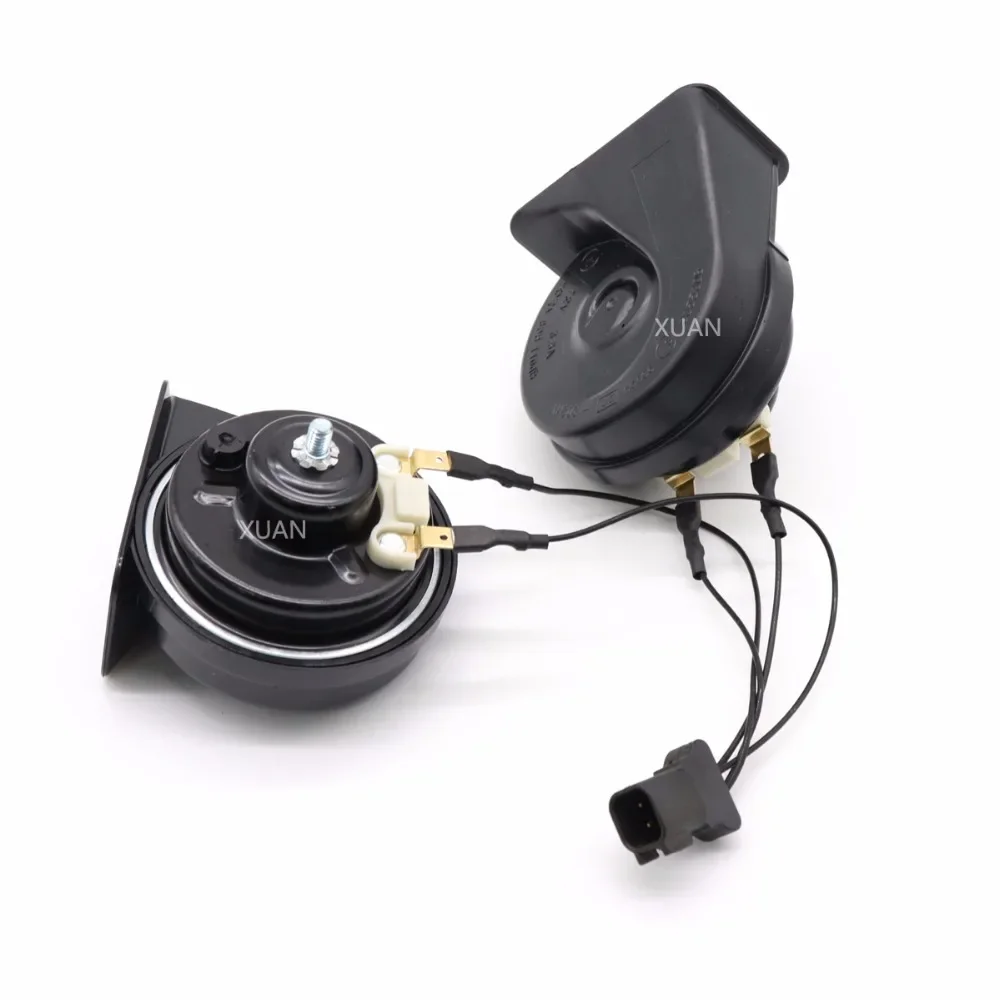 For Vespa loudnes 110db Buick Chevrolet GMC Holden Opel Vauxhall Baojun Wuling Loud Car Klaxon Horn 12V Snail Horn Car Parts