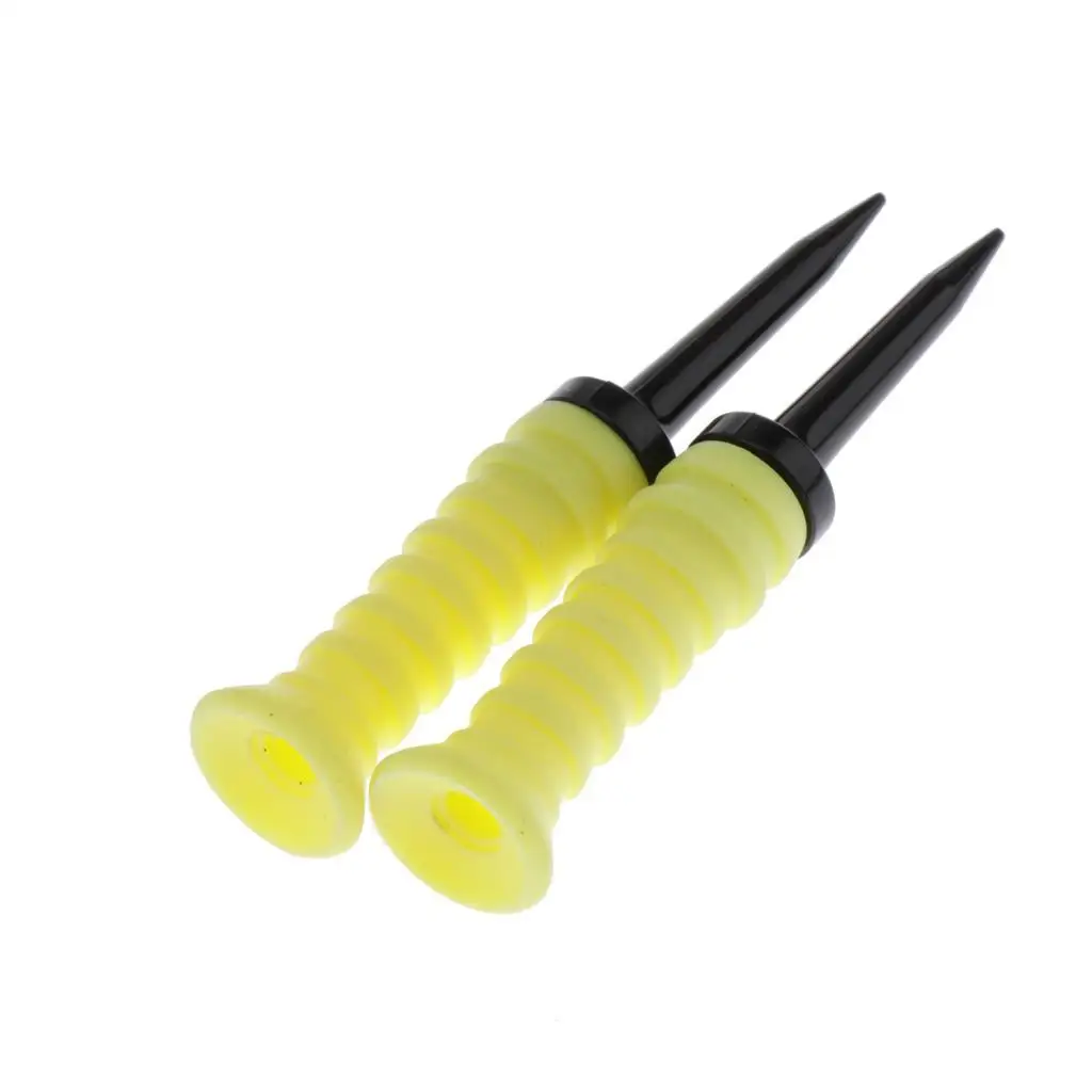 Durable Elastic Golf Tees Soft Ball Base Practice Accessory 82mm Tee for Golf Club Training and Course Use