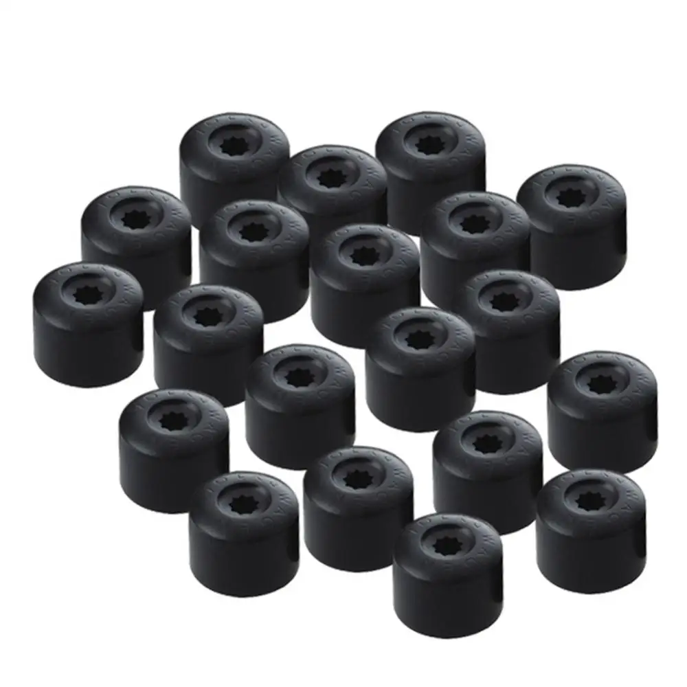 20Pcs Car Screw Cover Hub Nut Caps for Golf 6 Bora Sagitar Magotan