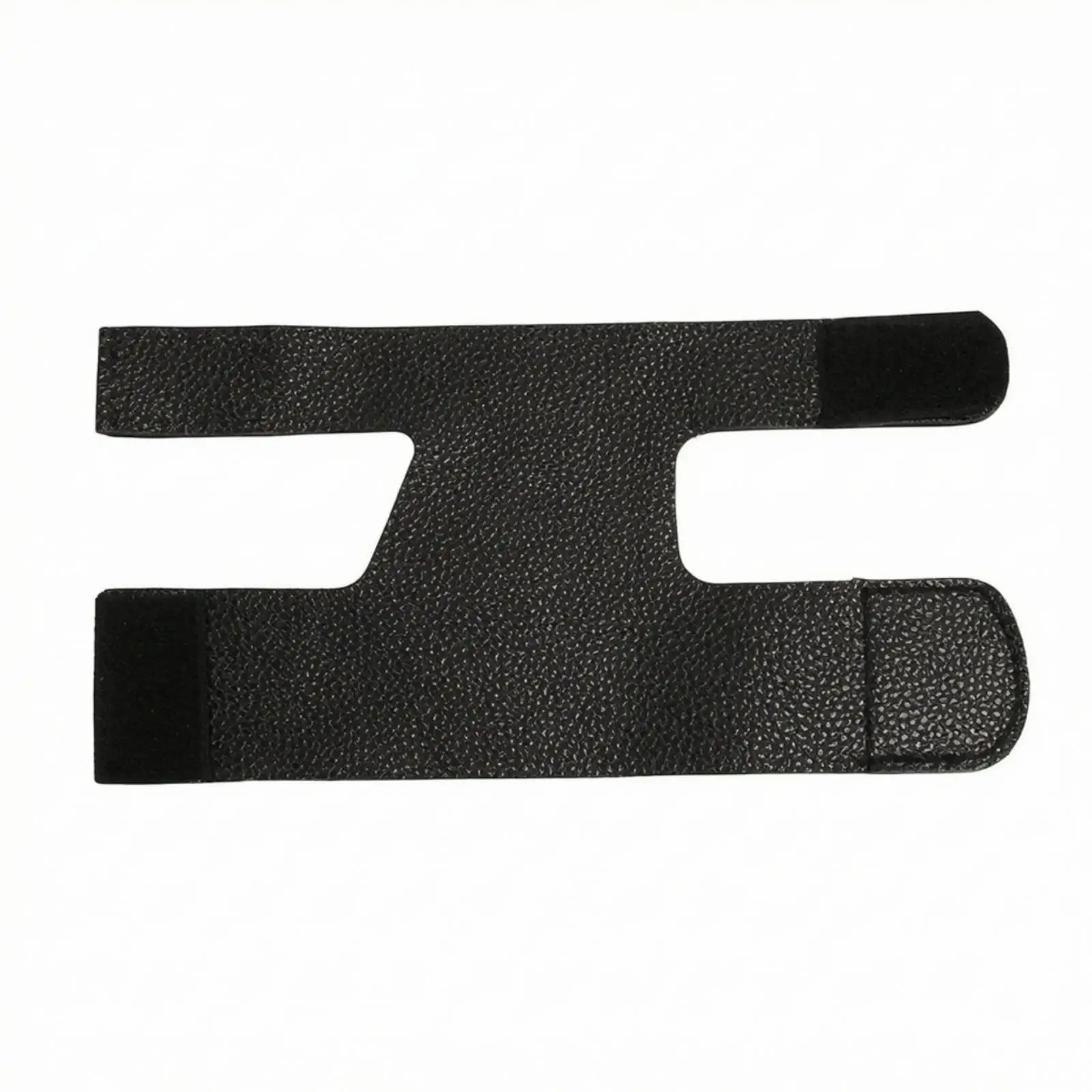 Ergonomic Trumpet Hand Guard Sleeve for Piston Protection Leather Pad with Secure Hook Loop Strap for Long Rehearsals