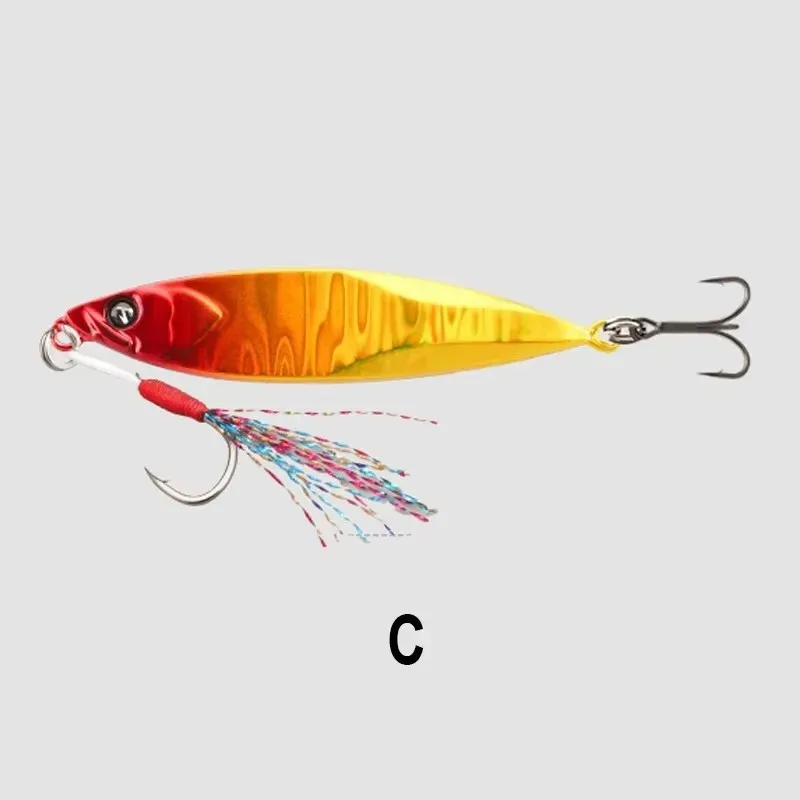 

47mm 10g High Quality Casting Metal Spoon Bait, Fast Sinking Jigging Lure, Hard Fishing Tackle for Shore Angling and Offshore