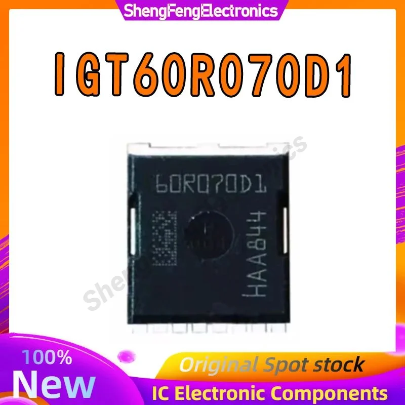 5PCS 100% Nieuwe IGT60R070D1 60R070D1 PSOF-8 Chipset