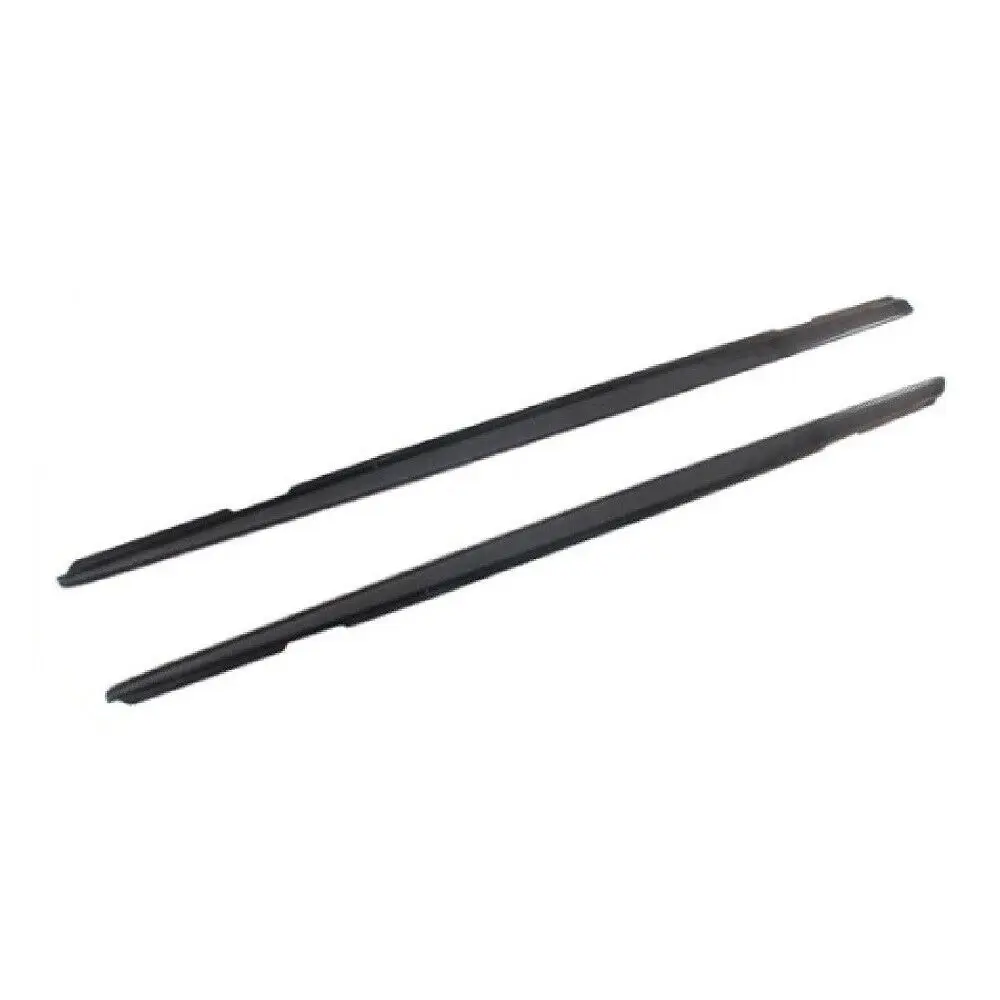 Carbon Fiber Car Side Skirt Extention lip Spoiler For BMW 1 Series F20