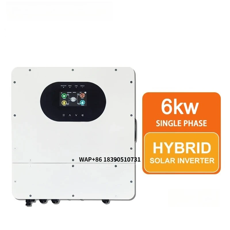 

6KW Low Voltage 48V Hybrid Solar Inverter IP65 6KVA 6000W Single Phase Output Inverter
