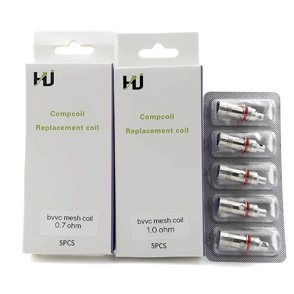 10 ชิ้น Nautile 2 วินาที BVC ตาข่ายขดลวด 0.3ohm 0.7ohm 1.0ohm 1.2ohm ตาข่ายขดลวดสําหรับ Nautilus 3 K3 ถัง MTL Zelos ชุด