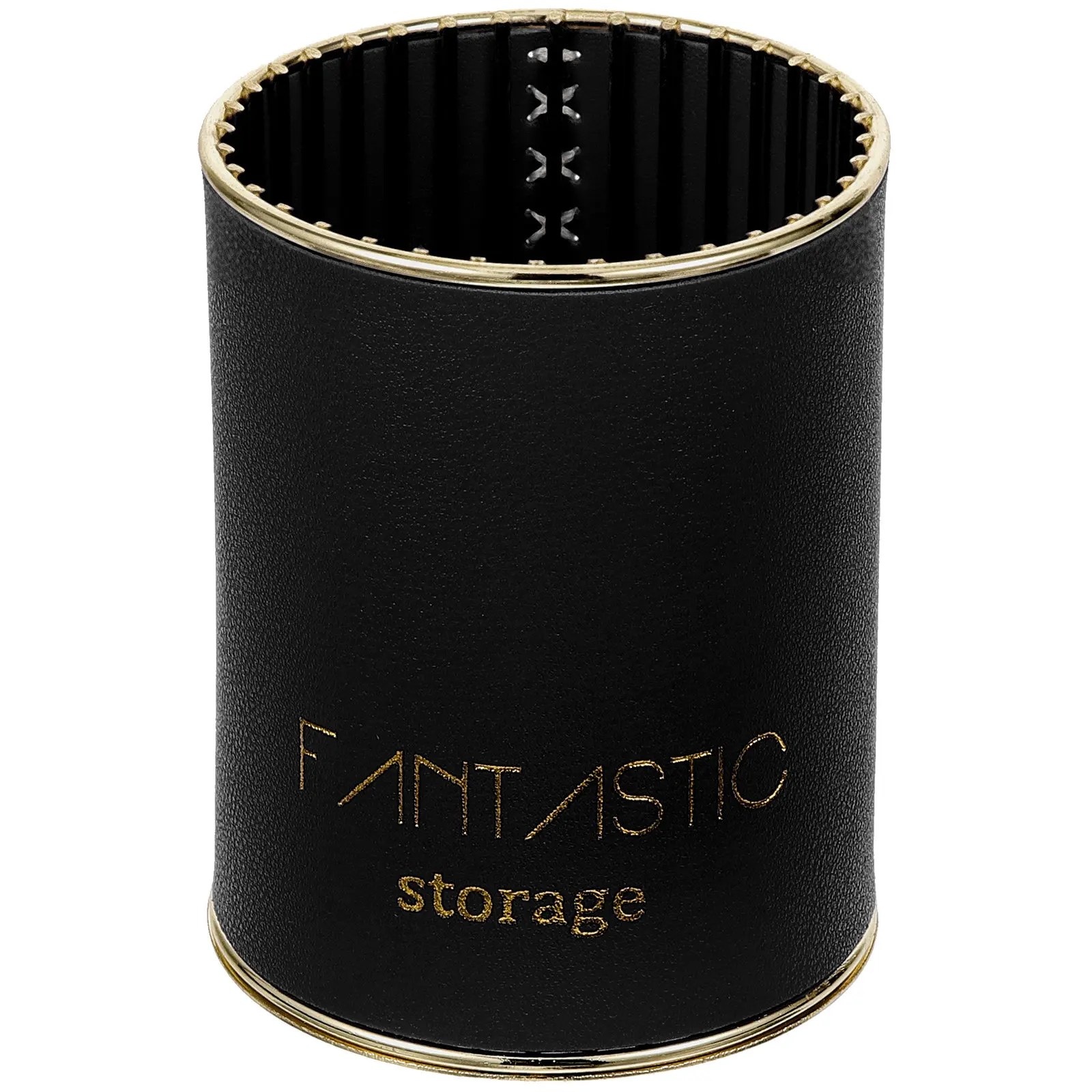 

Подставка для ручек, вместительный настольный органайзер, многофункциональный контейнер для канцелярских принадлежностей и кистей для макияжа, настольный органайзер-ведро для хранения