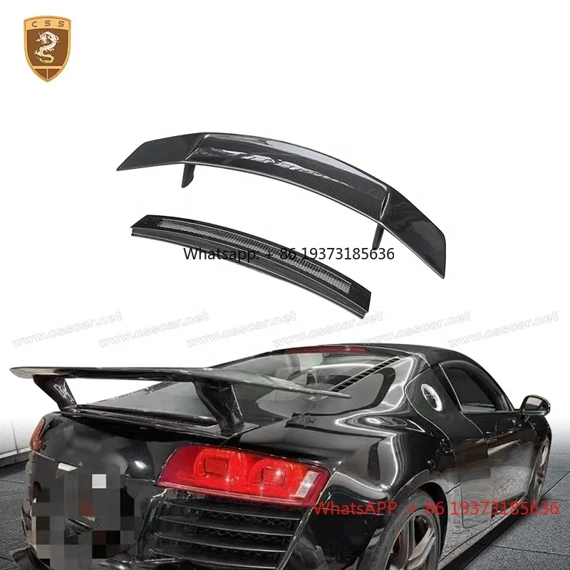 

Car Styling Vors Style Carbon Fiber Rear Wing Spoiler for Audi R8 2008-2015 Model