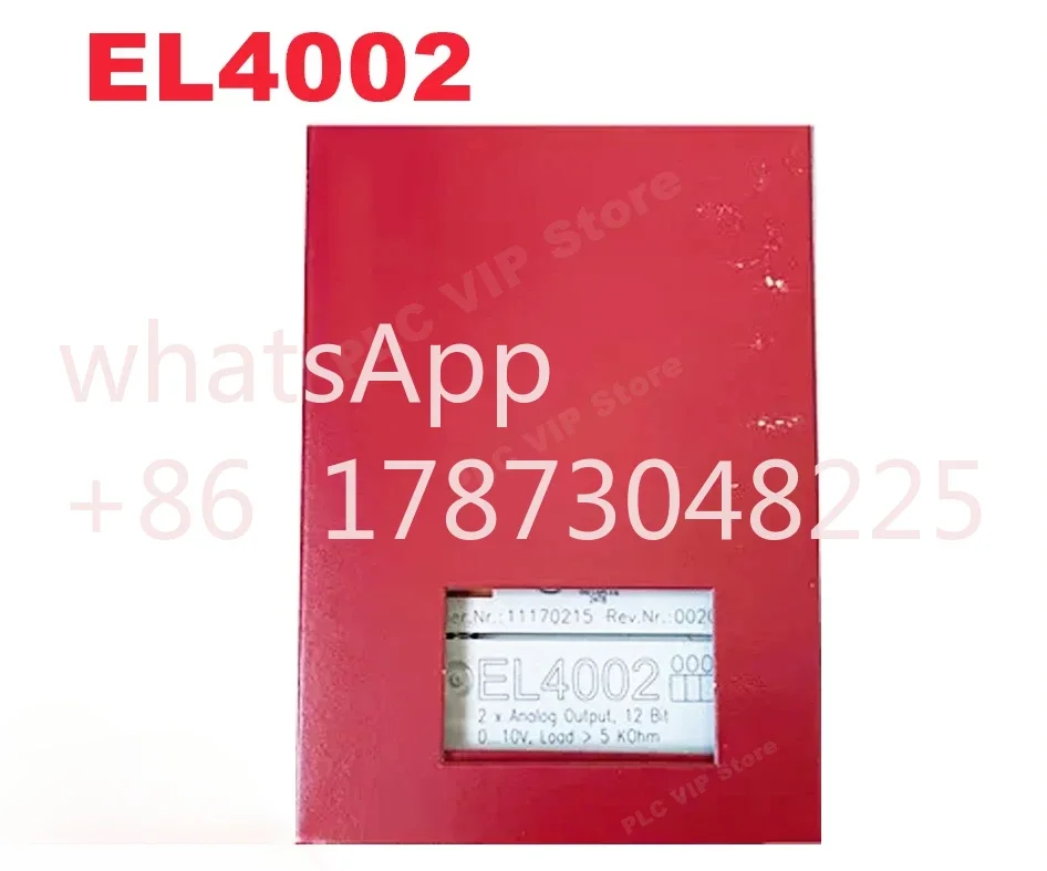 EL4002 EtherCAT Terminal 2-channel Analog Output EL 4002 PLC Module for Beckhoff New In Box Expedited Shipping