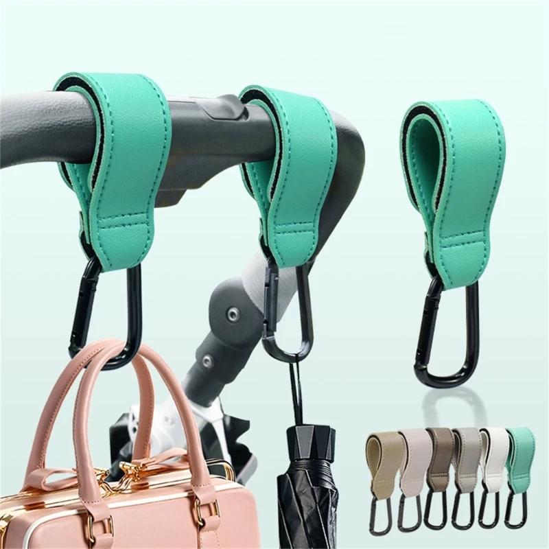 Stroller Hanging Hook Heavy-Duty Carabiner for Mommy-Bag Adjustable Hook Bag for Outdoor Travel