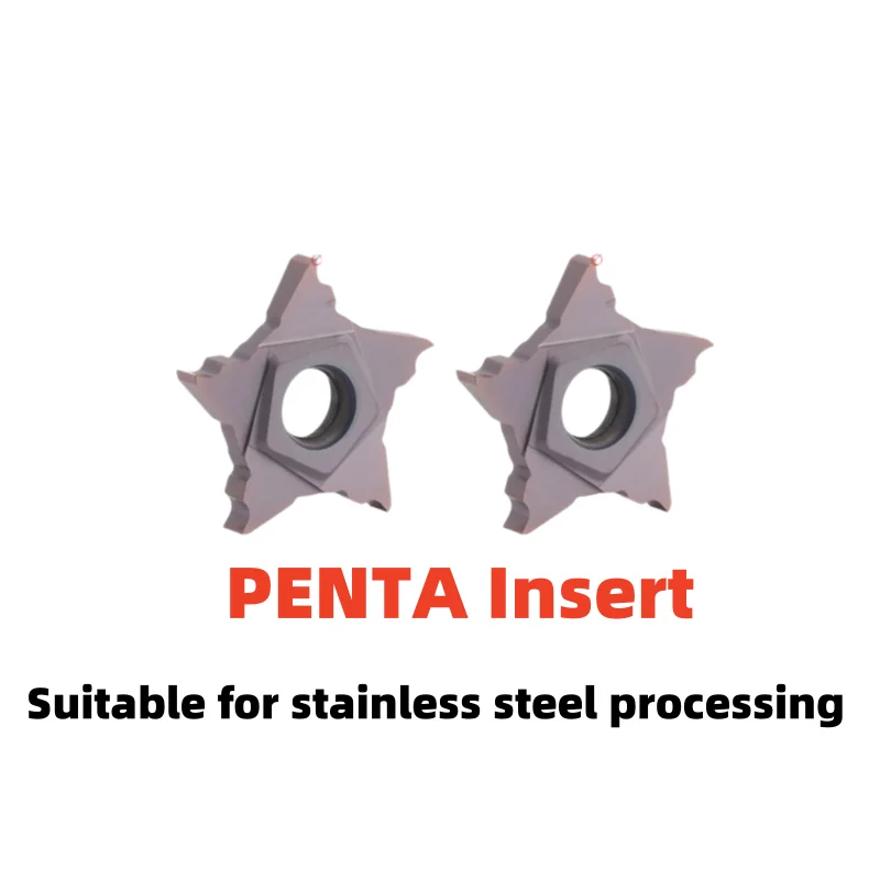 1PCS PENTA Turning Tool PCHR Holder CNC Lathe  Carbide Stainless Steel Machining Metal Working Groove Cutting Inserts