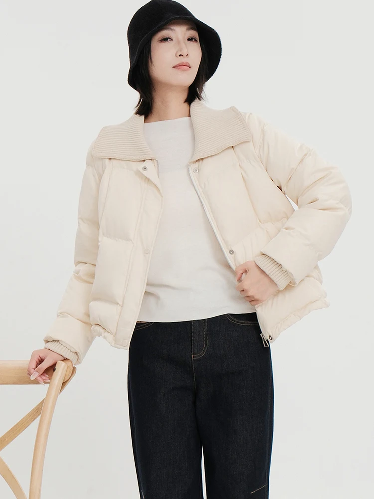 

Женская удлиненная свободная куртка Bukhara Original для повседневной носки, теплая хлопковая куртка, новинка зимы 2025, прямой крой, нейлон