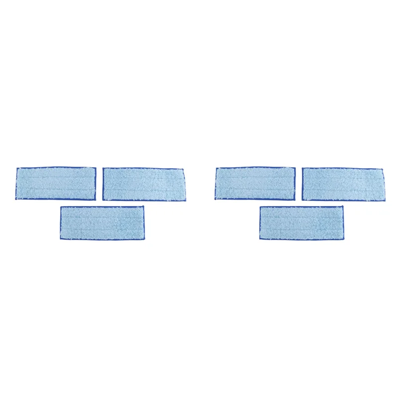 

B84B-6 Pack Washable Mopping Pads ,For Irobot Braava Jet 240 241 ,Blue