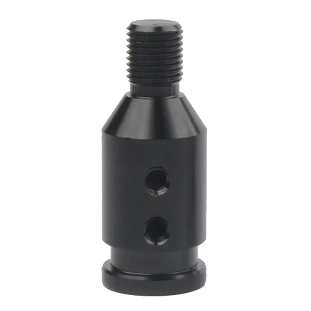 Manual Shifter Shift Knob Adapter Aluminum Outer Thread Pitch M12x1.25 Universal Fit for Garage Tuning