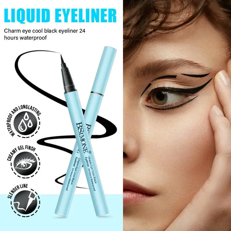 BSIMONE 2g Makeup Ultimate Black Liquid Eyeliner Long-lasting Waterproof Eye Liner Pencil Pen Nice Makeup Cosmetic Beauty Tools