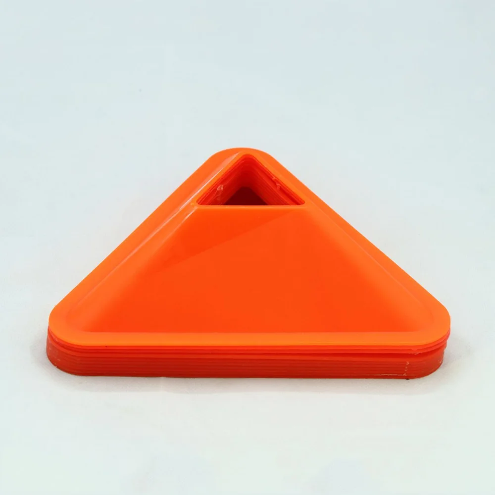 10/70Pcs Football Training Discs Triangle Soccer Ball Practice Field Marking Sports Agility Training Cone Football Equipment