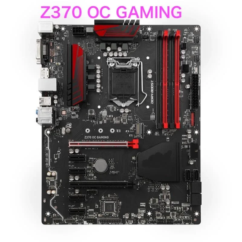 

Подходит для игровой материнской платы MSI Z370 OC, 64 ГБ, материнская плата LGA 1151 DDR4, 100% протестирована, полностью работает