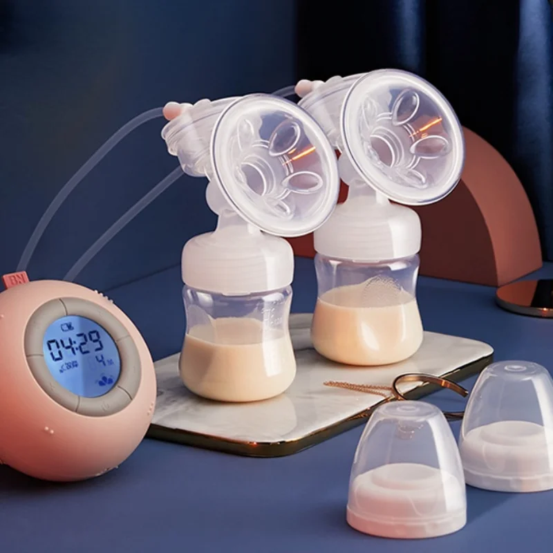 Extractor de leche eléctrico para mujeres embarazadas, ordeñador completamente automático, recargable, silencioso, accesorios de lactancia para bebés