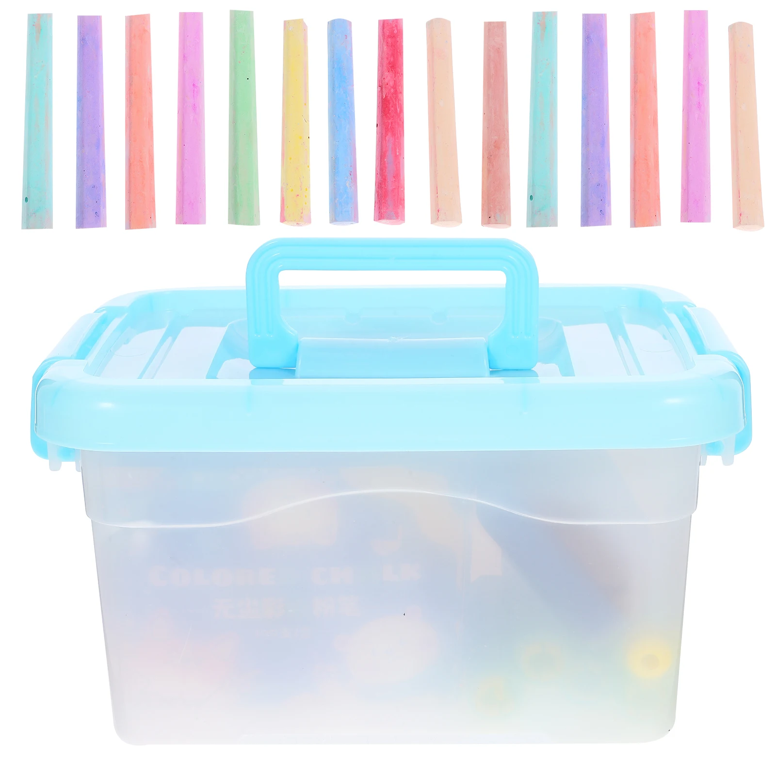 

1 set Colored Chalks Kids Chalkboard Eraser Holder Set Classroom Decorations Blackboard Accessories