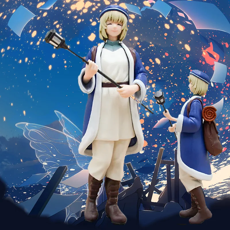 

19CM Anime Dungeon Meshi Marcille Donato Farin Figure Standing Parade PVC Model Toy Gift Action Figure Doll In Stock