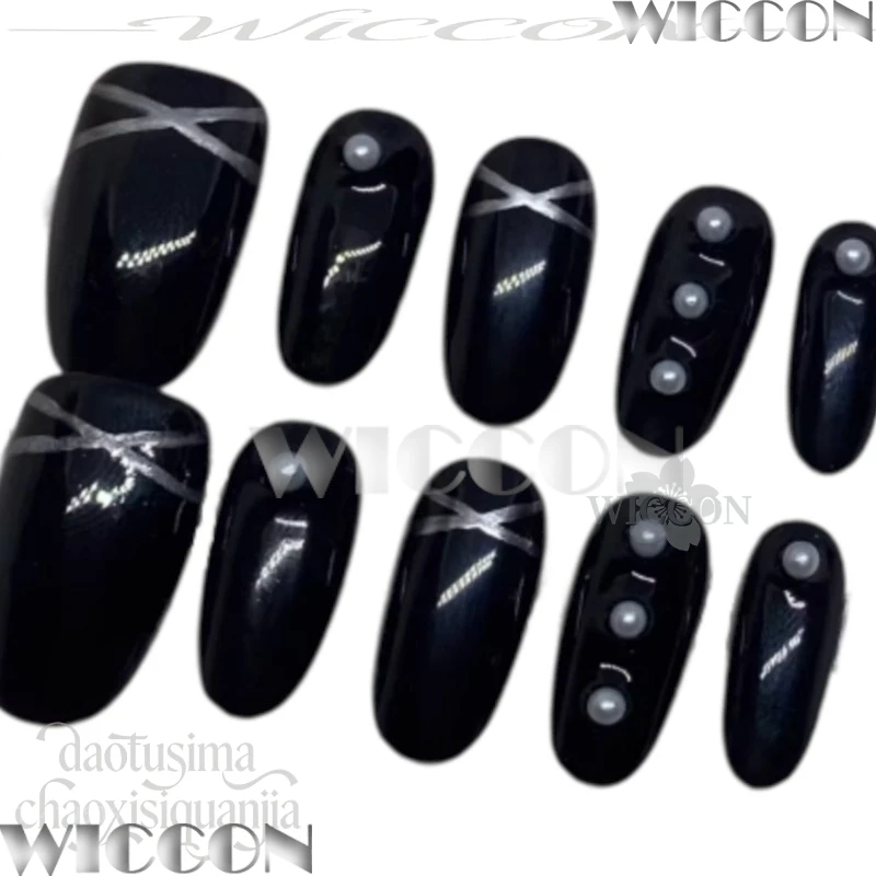 

Game NEEDY GIRL OVERDOSE Cosplay Rain Anime Fashion Jirai Kei Girls Disguise Nails Halloween Nail Prop 코스프레 Comic Con Festival