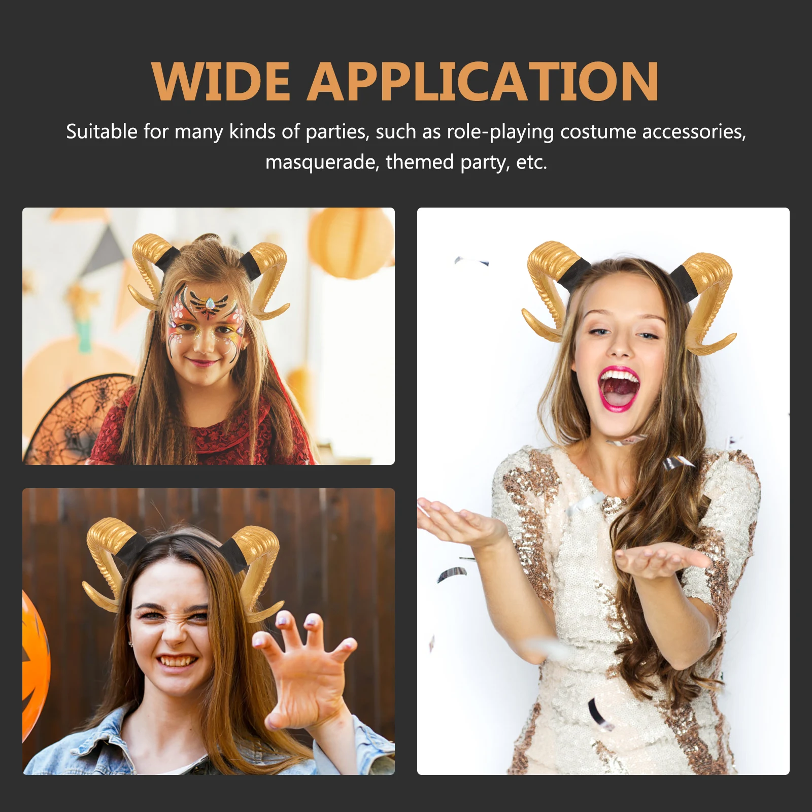 할로윈 악마 뿔 머리띠 코스프레 헤어 후프 싱글 뿔 머리띠 악마 뿔 머리띠 뿔 모양 헤어 밴드