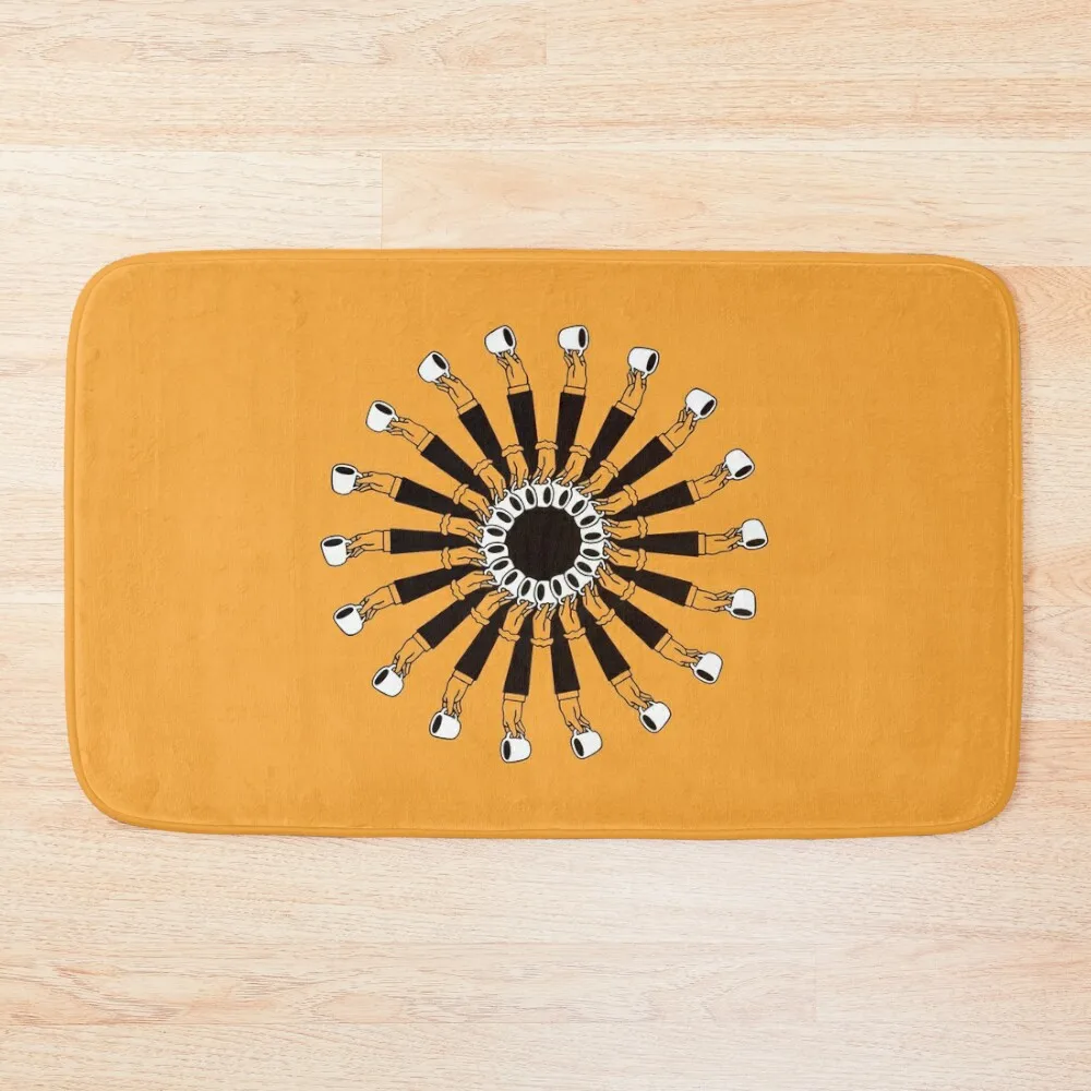 

Hand Cup Coffee Shigeo Fukuda Bath Mat Rugs Baths Bathroom Accessories Sets Carpets For Bathroom Bath Carpet Mat