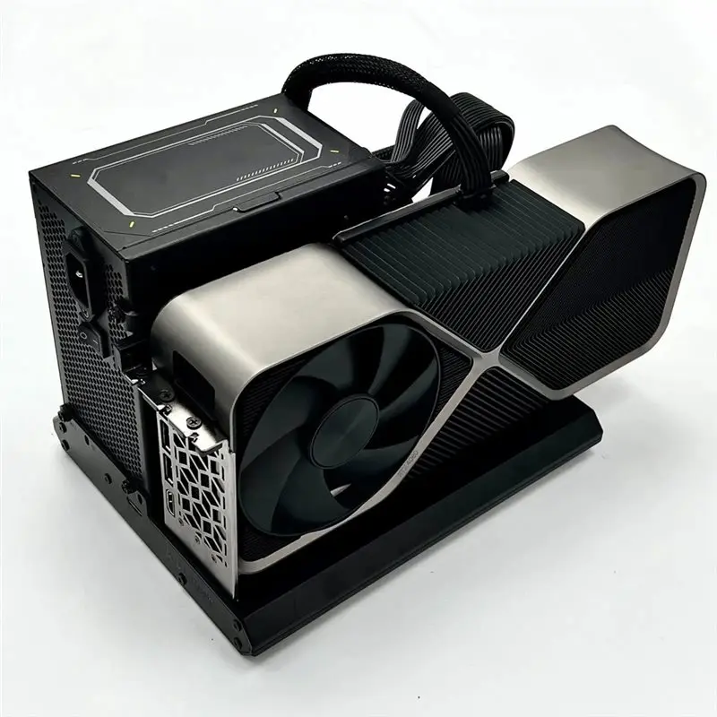 ADT-LINK GPU Dock F9Q Oculink Pcie 4.0 X4 64Gbps For PC Notebook Laptops External Video Graphics Card M. 2 Oculink To Pcie X16