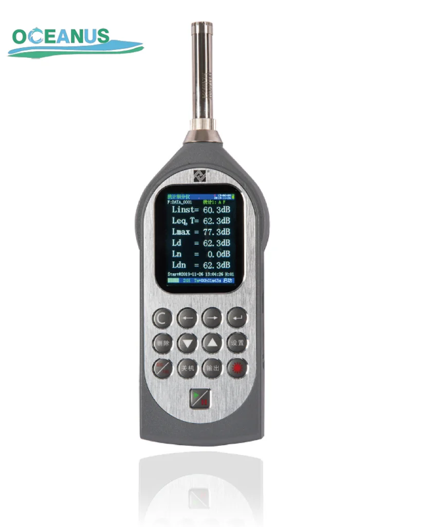OC-6228+ Color Screen Class 1 Sound Level Meter 20-132dB for Comprehensive Noise Measurements with Factory Price