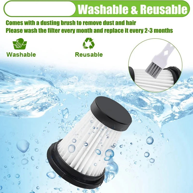 Filtro HEPA Per MOOSOO K12 K12pro K13 Per Genius Invictus One 1.0 X7 2.0 Aspirapolvere portatile Cordless di Ricambio