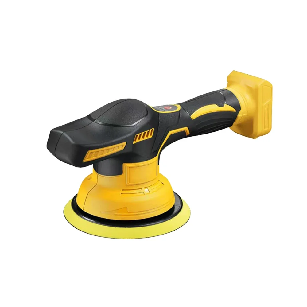 Elektrische Auto Polijstmachine 8 Versnellingen Verstelbare Draadloze Auto Waxen Schuren Afdichting Glazuur Tool Fit MT/Dewalt/Milwaukee 18 V Batterij Pin