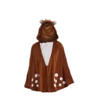 

Хэллоуин Cisas джунгли олень халат костюм для выступлений женское модное поздное осеннее платье из искусственного материала KTV