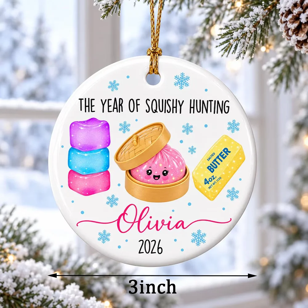 Personalized Squishy Dumpling - Christmas Stocking Hanging ulasan dan harga